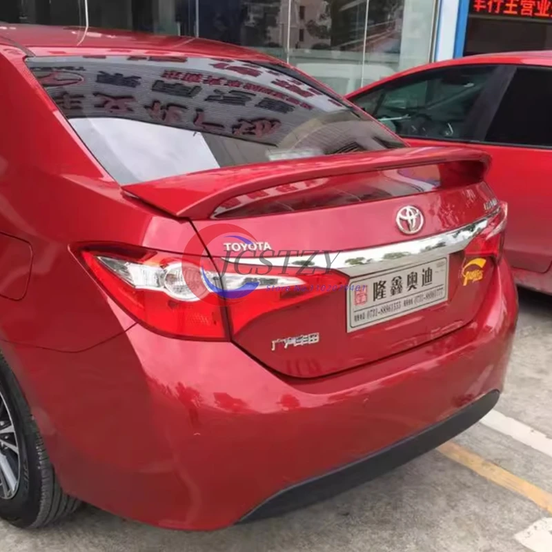 Спойлер для TOYOTA Corolla 2014-2018, АБС-материал, заднее крыло автомобиля, праймер, цвет, задний спойлер 
Спойлер для TOYOTA Corolla 2014-2018, АБС-материал, заднее крыло автомобиля, праймер, цвет, задний спойлер