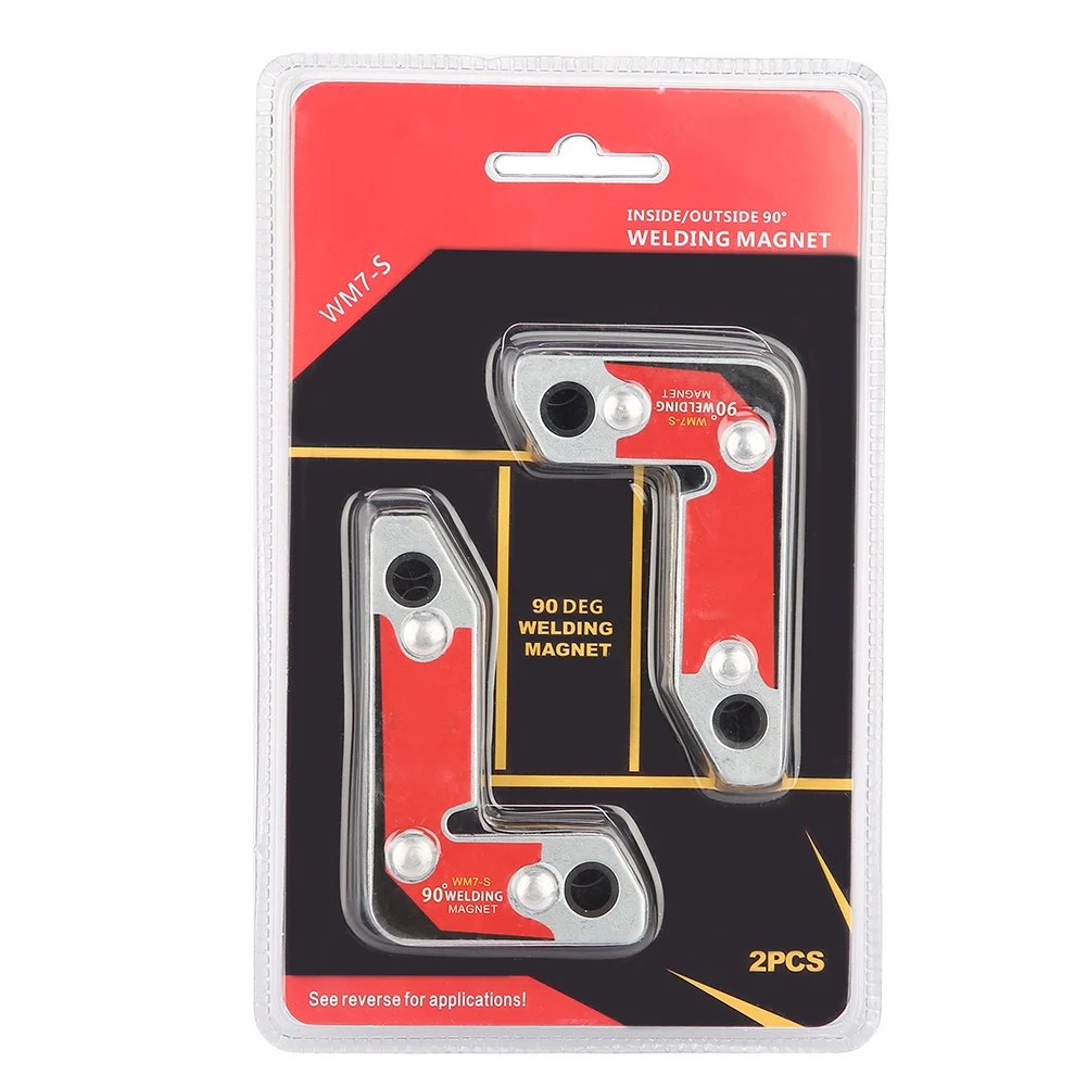 2pcs Inside/Outside Magnet Welding Clamp Magnetic Holder Fixer Welder Tool 30/60/90 Degree
2pcs Inside/Outside Magnet Welding Clamp Magnetic Holder Fixer Welder Tool 30/60/90 Degree