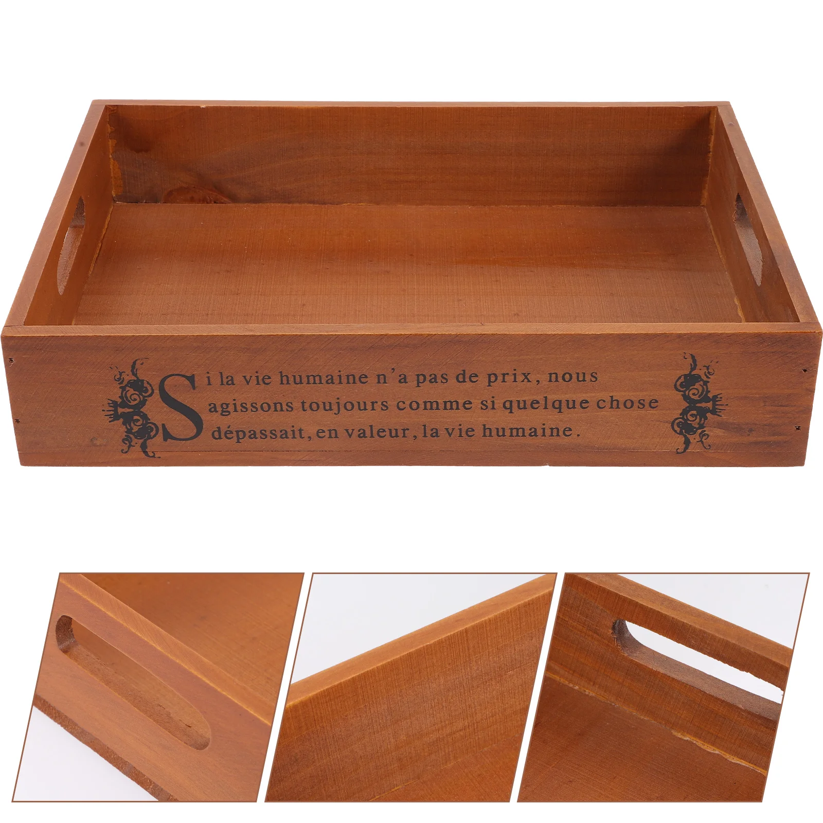 Tray Serving Wooden Plate Platter Fruit Snack Breakfast Candy Bread Cheese Sushi Stand Pot Flower Wood Desert Board Butler
Tray Serving Wooden Plate Platter Fruit Snack Breakfast Candy Bread Cheese Sushi Stand Pot Flower Wood Desert Board Butler