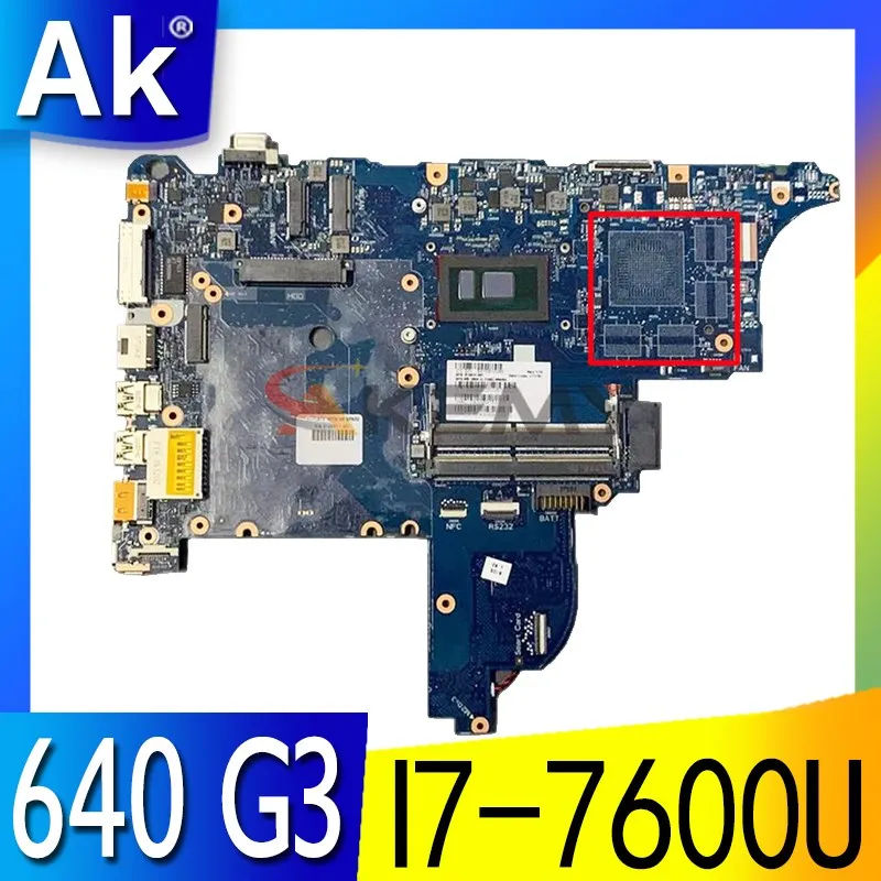 6050A2860101-MB-A01 Main board For HP Probook 640 650 G3 laptop motherboard SR33Z I7-7600U CPU tested
6050A2860101-MB-A01 Main board For HP Probook 640 650 G3 laptop motherboard SR33Z I7-7600U CPU tested