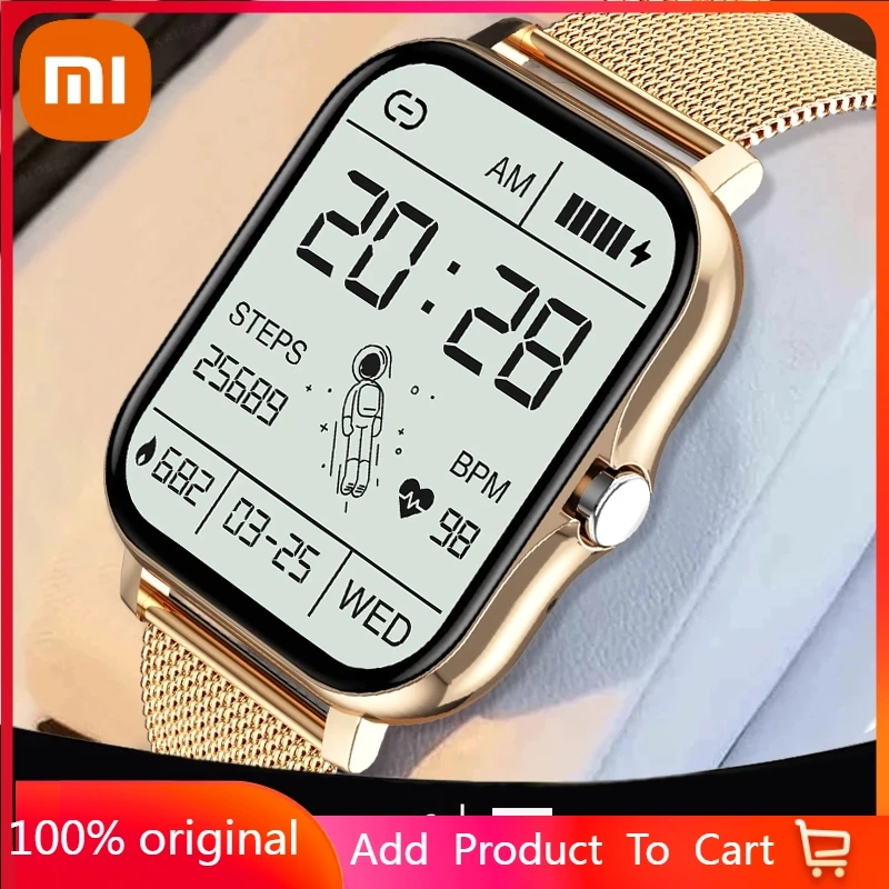 Xiaomi Smart Watch Women Full Touch Bracelet Fitness Tracker Blood Pressure For Xiaomi Smart phone PK GTS 3 Smartwatch Men+Box
Xiaomi Smart Watch Women Full Touch Bracelet Fitness Tracker Blood Pressure For Xiaomi Smart phone PK GTS 3 Smartwatch Men+Box
