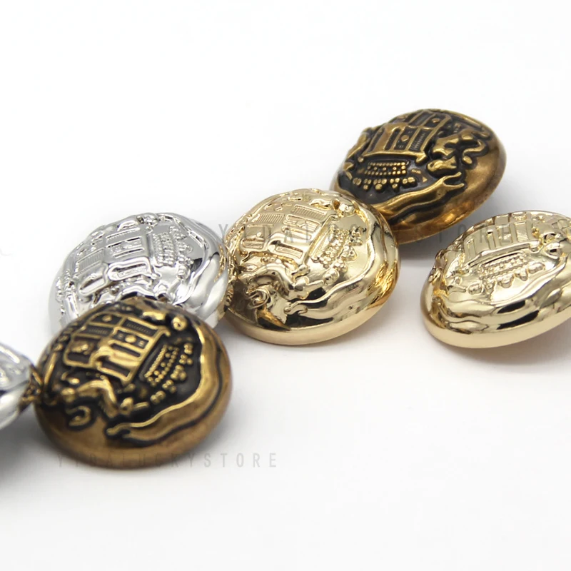 HENGC Large British College Style Gold Metal Buttons For Garment Men Suit Coat Large Handmade Decorations DIY Crafts Wholesale
HENGC Large British College Style Gold Metal Buttons For Garment Men Suit Coat Large Handmade Decorations DIY Crafts Wholesale