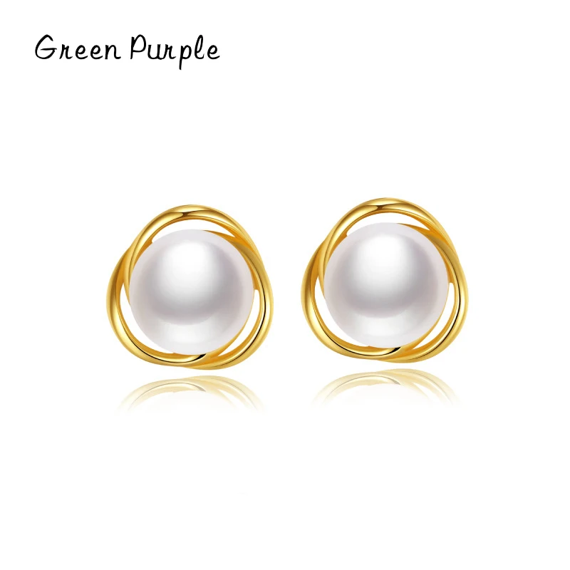 Natural Pearl Simple Trend Round Dazzling Ear Studs 925 Sterling Silver Stud Earrings for Women Female Brand Fine Jewelry CE1431
Natural Pearl Simple Trend Round Dazzling Ear Studs 925 Sterling Silver Stud Earrings for Women Female Brand Fine Jewelry CE1431