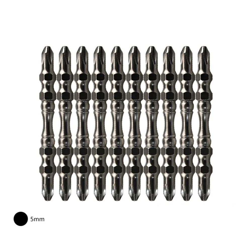 10pcs 65mm Magnetic Cross PH2 Double Head Screwdriver Bits For Hinge Installation Pendant Fixing Vehicle Maintenance Power Tool
10pcs 65mm Magnetic Cross PH2 Double Head Screwdriver Bits For Hinge Installation Pendant Fixing Vehicle Maintenance Power Tool