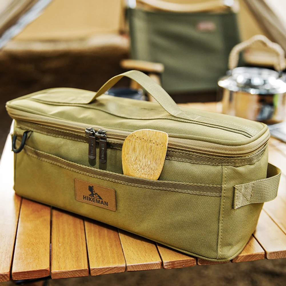 Travel BBQ Utensil Bag Oxford Cloth Kitchen Utensil Storage Bag Large Capacity Waterproof Moisture-proof for Outdoor Accessories
Travel BBQ Utensil Bag Oxford Cloth Kitchen Utensil Storage Bag Large Capacity Waterproof Moisture-proof for Outdoor Accessories