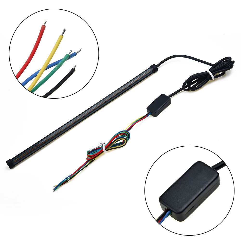1Pcs Motorcycle Turn Signal Light Strip Moto Sequential Switchback Flowing LED Tail Brakes Turn Signal Strip Lights
1Pcs Motorcycle Turn Signal Light Strip Moto Sequential Switchback Flowing LED Tail Brakes Turn Signal Strip Lights
