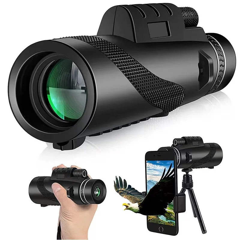 And Remote For Camping Hunting, Phone Mobile Bak4 Tourism Tripod With Clip Outdoor 80x100hd Telescope Telescope Zoom Monocular 
And Remote For Camping Hunting, Phone Mobile Bak4 Tourism Tripod With Clip Outdoor 80x100hd Telescope Telescope Zoom Monocular