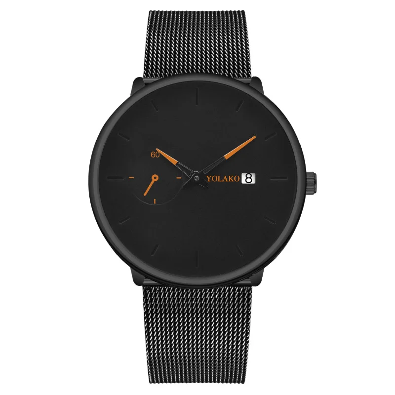 Simple Wrist Watch For Men Business Black Alloy Milanese Mesh Belt Date Men Quartz Wristwatches Relojes Para Hombre Montre Homme
Simple Wrist Watch For Men Business Black Alloy Milanese Mesh Belt Date Men Quartz Wristwatches Relojes Para Hombre Montre Homme