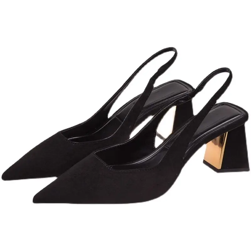 Pumps European Style 2023 Spring/Summer New Pointed Shallow High Heel Shoes with Thick Heel Style Pointed Women's Sandals
Pumps European Style 2023 Spring/Summer New Pointed Shallow High Heel Shoes with Thick Heel Style Pointed Women's Sandals