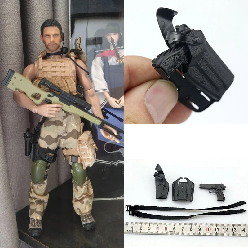 

Kadhobby 1/6 Scale 92 Leg Holster Model Special Forces Army Military War Accessories For 12 Inches Action Figure Body Toys