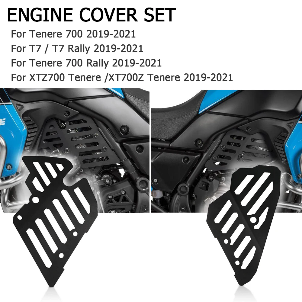 NEW Motorcycles Accessorie Engine Cover Protection Kit For Yamaha TENERE 700 Tenere 700 T7 Rally XTZ700 XT700Z Tenere 2019-2021
NEW Motorcycles Accessorie Engine Cover Protection Kit For Yamaha TENERE 700 Tenere 700 T7 Rally XTZ700 XT700Z Tenere 2019-2021