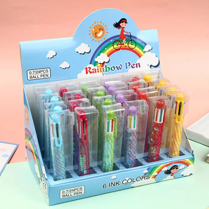 Модная шариковая ручка с блестками, 24 шт./лот
Модная шариковая ручка с блестками, 24 шт./лот