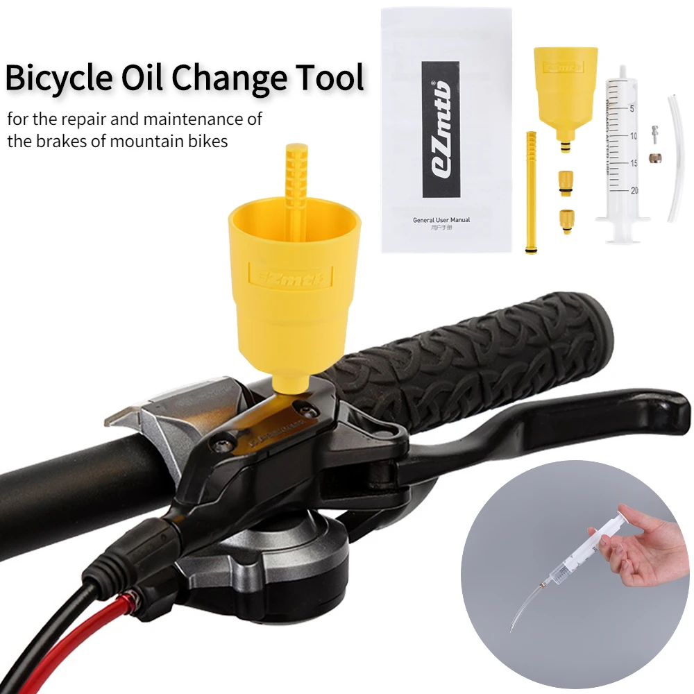 Bicycle Brake Oil Change Tools Kit MTB Road Bike Disc Brake Bleed Tool Funnel Oil Stopper Mountain Bike Oil Injector Changer Set
Bicycle Brake Oil Change Tools Kit MTB Road Bike Disc Brake Bleed Tool Funnel Oil Stopper Mountain Bike Oil Injector Changer Set