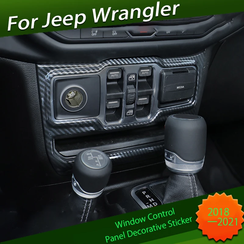 Window Control Panel Decorative Stickers Suitable for Jeep JL Wrangler 2018 2019 2020 2021 Modified Window Control Frame
Window Control Panel Decorative Stickers Suitable for Jeep JL Wrangler 2018 2019 2020 2021 Modified Window Control Frame
