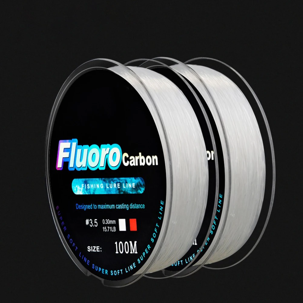 100M Fluorocarbon Fishing Line 4-34LB 0.14mm-0.5mm Carbon Fiber CoatingLine Fishing Sinking Line Lure Leader Line accessories
100M Fluorocarbon Fishing Line 4-34LB 0.14mm-0.5mm Carbon Fiber CoatingLine Fishing Sinking Line Lure Leader Line accessories