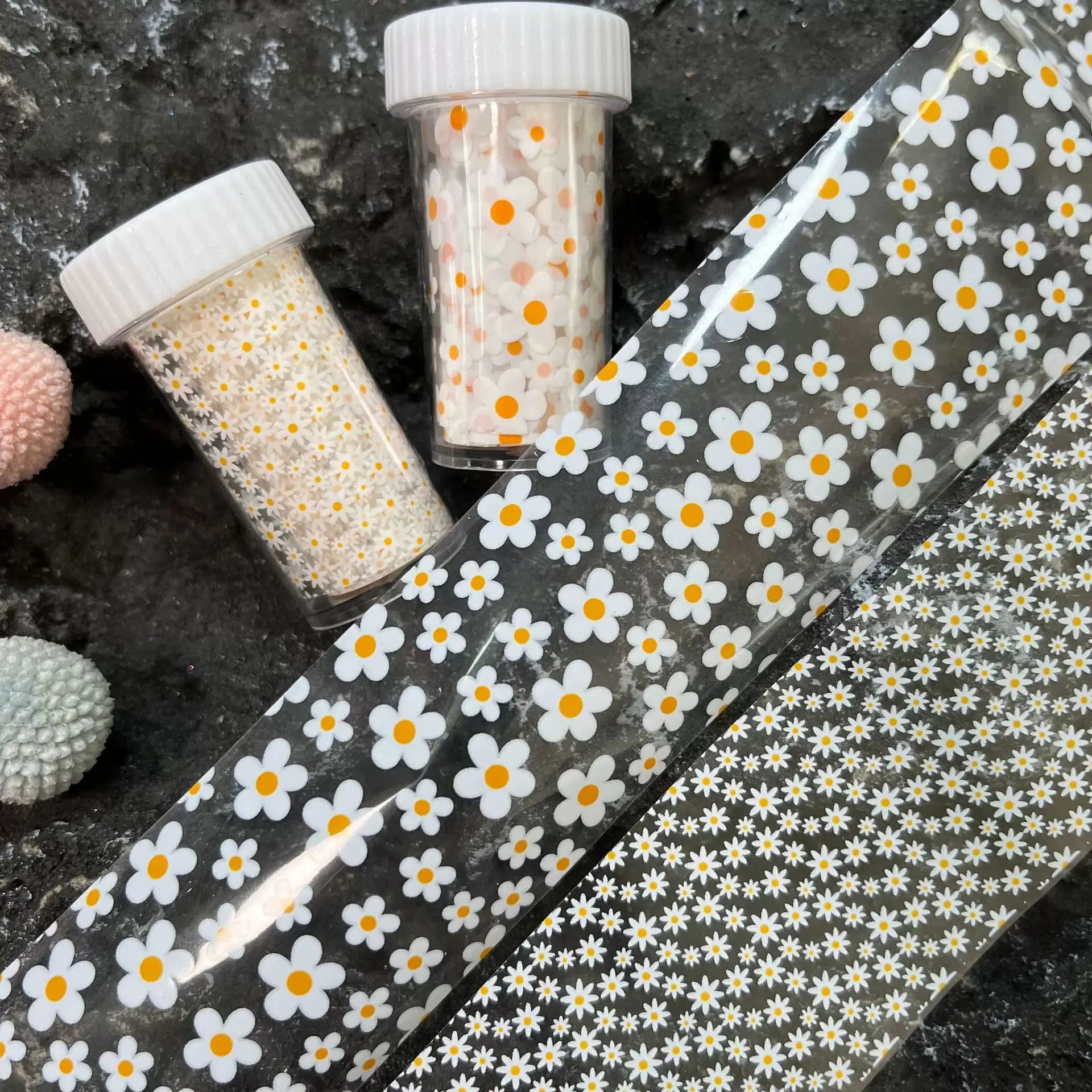 100CM Daisy Flower Nails Foil Film Maple Nail Transfer Sticker Paper Korean Nail Trend Lavender Manicure Decoration
100CM Daisy Flower Nails Foil Film Maple Nail Transfer Sticker Paper Korean Nail Trend Lavender Manicure Decoration