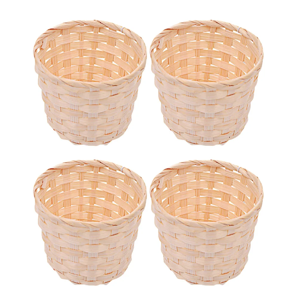 4pcs Woven Storage Baskets Desktop Baskets Multifunctional Baskets Baskets for Garden
4pcs Woven Storage Baskets Desktop Baskets Multifunctional Baskets Baskets for Garden