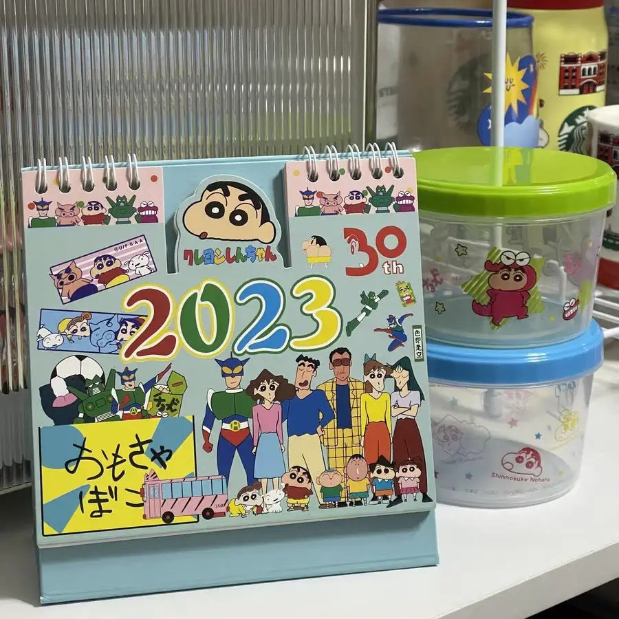 Crayon Shin chan Calendar 2023 Monthly Ins Wind Table Calendar Creative Plan Simple Small Fresh Table Decoration
Crayon Shin chan Calendar 2023 Monthly Ins Wind Table Calendar Creative Plan Simple Small Fresh Table Decoration