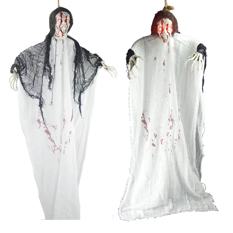 Halloween Hanging Ghost LED Light-Emitting Eyes Sound-Controlled Haunted House Decoration With The Same Home Party Prank Props
Halloween Hanging Ghost LED Light-Emitting Eyes Sound-Controlled Haunted House Decoration With The Same Home Party Prank Props
