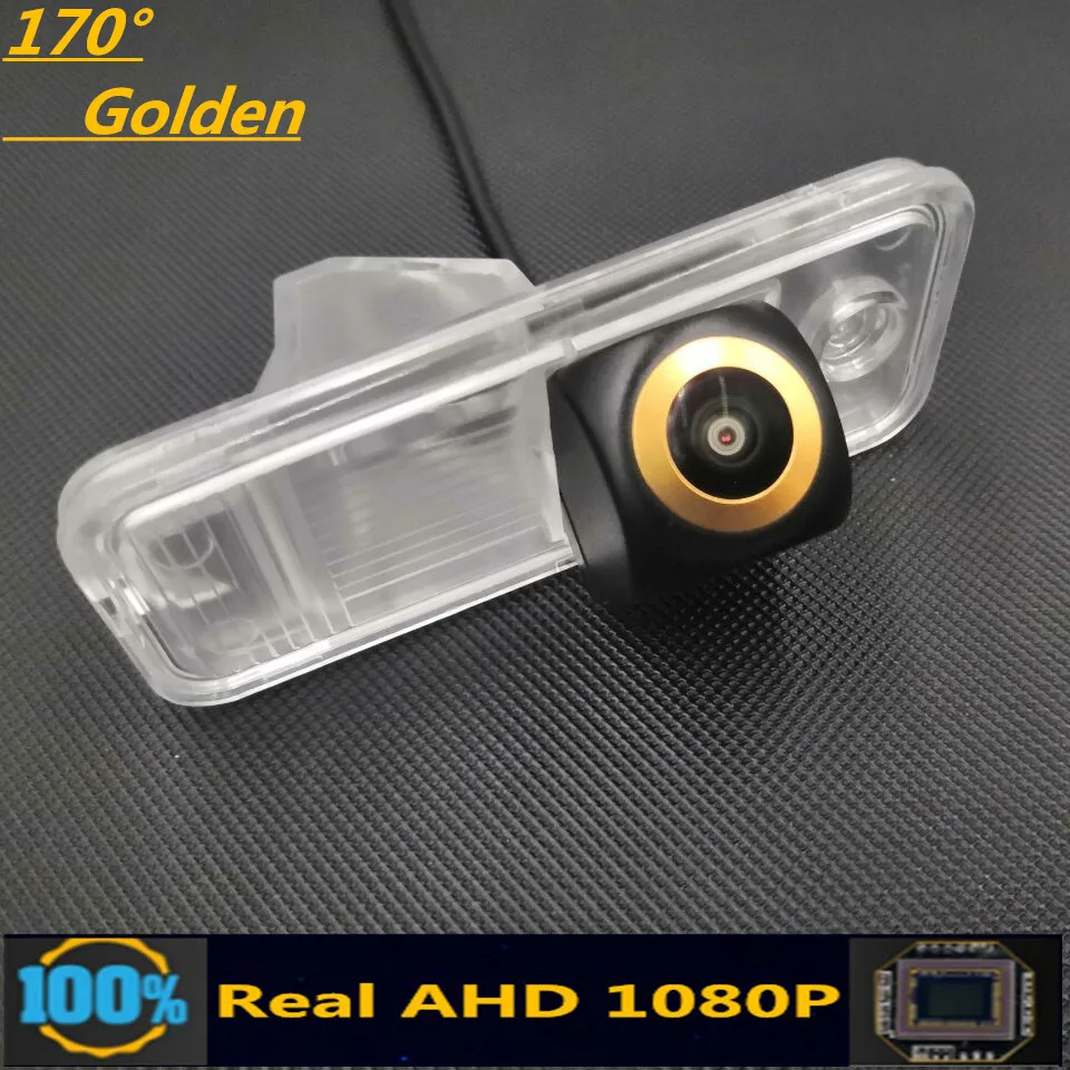 

170° AHD 1080P Golden Lens Reverse Car Vehicle Camera For Hyundai Creta/IX25 2014 2015 2016 2017 2018 2019 RearView Monitor