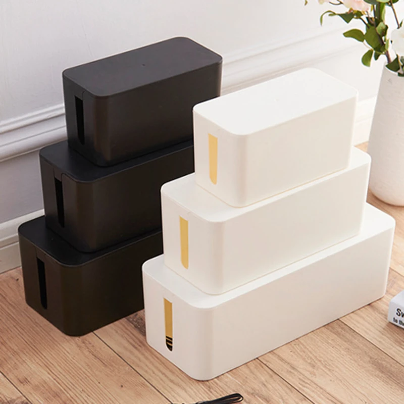 Power Line Cable Storage Box Dustproof Charger Case Organizer Socket Cable Storage Organizer Cable Winder For Home 
Power Line Cable Storage Box Dustproof Charger Case Organizer Socket Cable Storage Organizer Cable Winder For Home