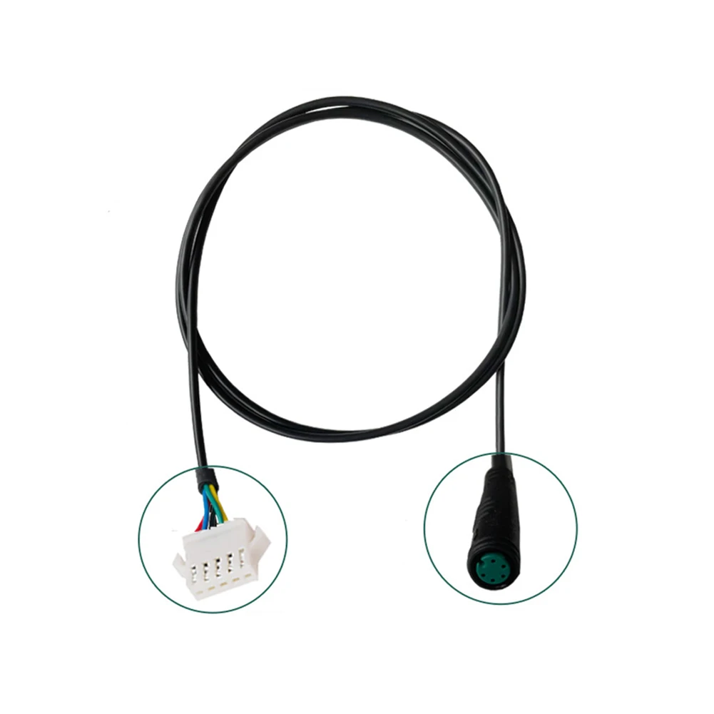 1.5m Electric Bicycle Instrument Extension Cable Adapter Converter Waterproof 5-Pin Adapter Cable E-Bike Part For KT Display
1.5m Electric Bicycle Instrument Extension Cable Adapter Converter Waterproof 5-Pin Adapter Cable E-Bike Part For KT Display