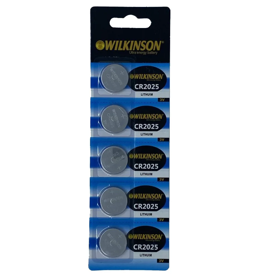 

WILKINSON 2025 3V Lithium Button Battery 5'li Package