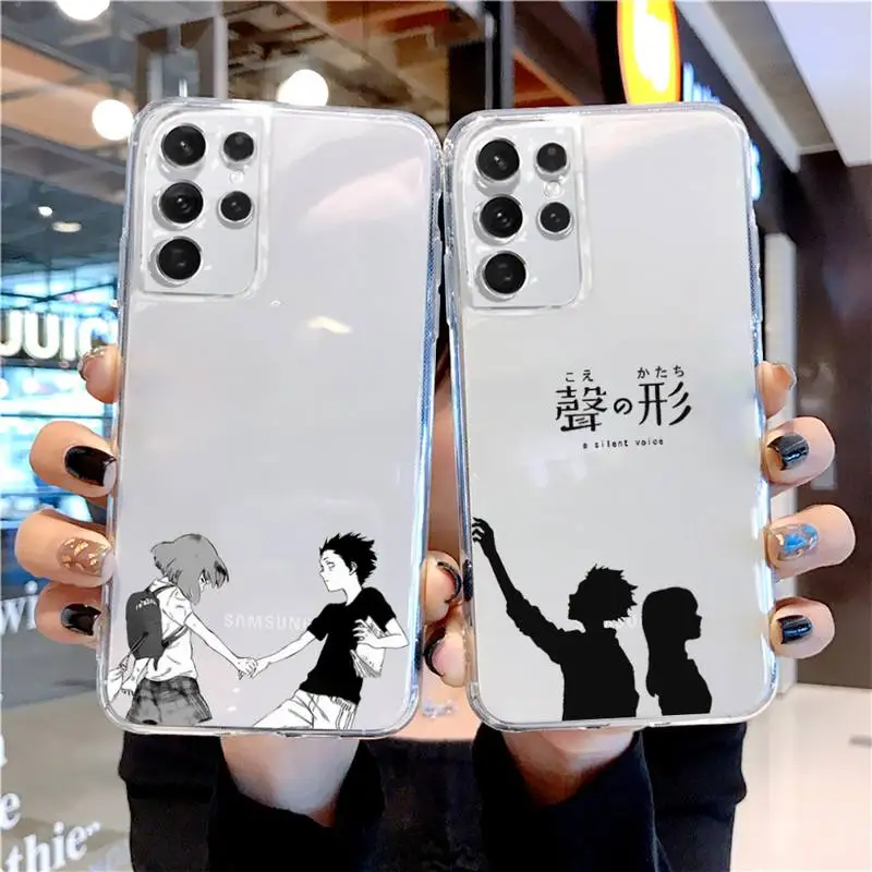 A Silent Voice Phone Case For Samsung A 51 50 52 12 21s 31 40 70 71 note S 20 10 21 ultra plus fe clear coque shell
A Silent Voice Phone Case For Samsung A 51 50 52 12 21s 31 40 70 71 note S 20 10 21 ultra plus fe clear coque shell