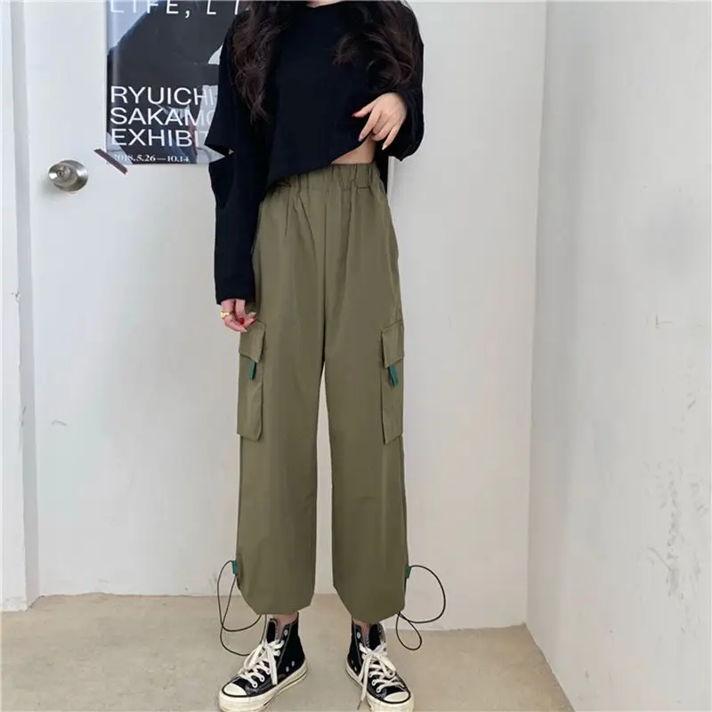 2022 Women's Pants New Pattern Autumn Overalls Retro Easy High Waist Leisure Time Show Thinness Free Shipping 
2022 Women's Pants New Pattern Autumn Overalls Retro Easy High Waist Leisure Time Show Thinness Free Shipping