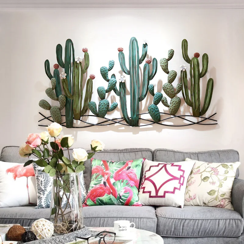 Creative Cactus Wall Decorations Porch Background Wall Decoration Pendant Wrought Iron Wall Hanging Wall Decoration
Creative Cactus Wall Decorations Porch Background Wall Decoration Pendant Wrought Iron Wall Hanging Wall Decoration