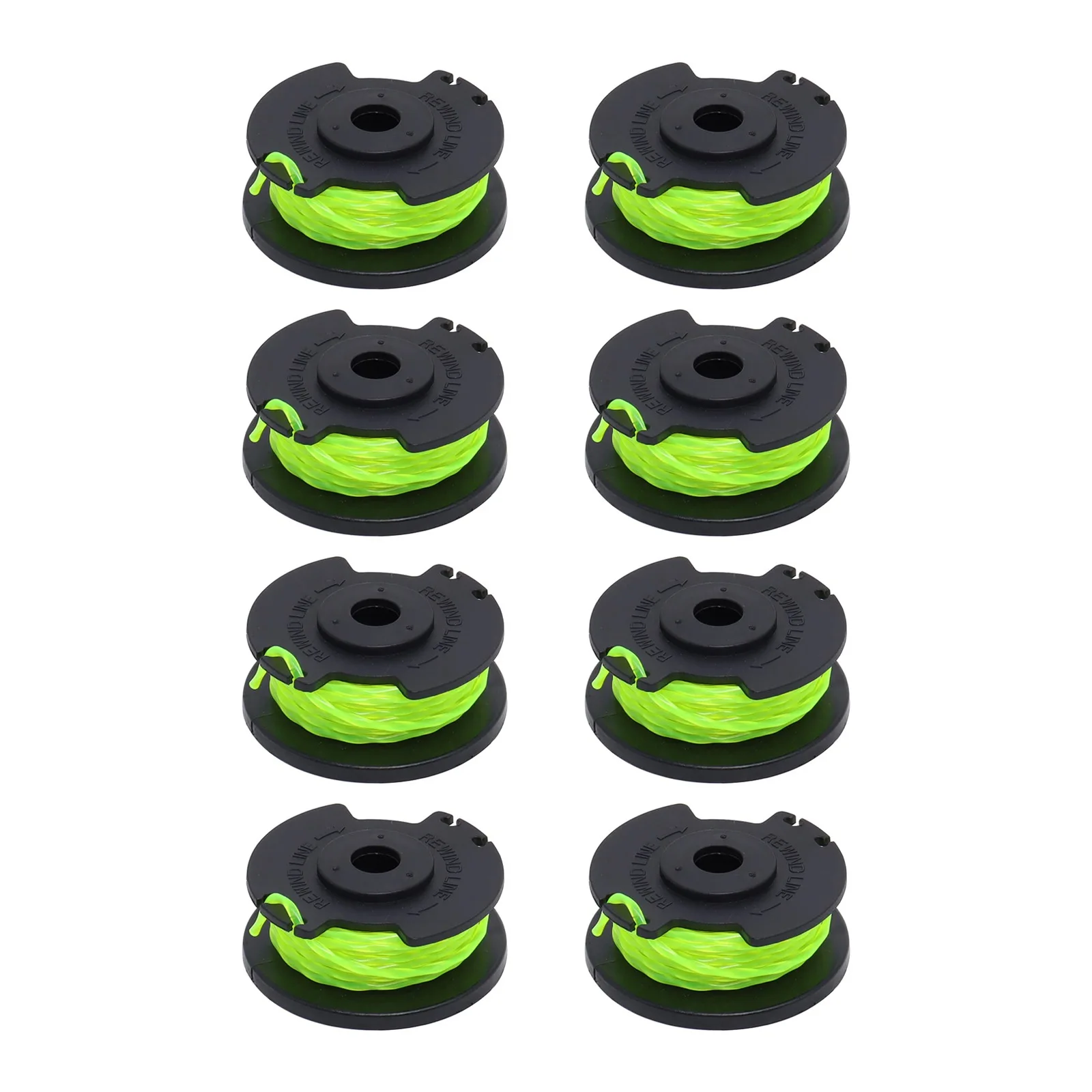 8Pack RAC143 Replacement Spool Line for Ryobi 36V Grass Trimmer Spool Weed Eater String Auto-Feed
8Pack RAC143 Replacement Spool Line for Ryobi 36V Grass Trimmer Spool Weed Eater String Auto-Feed