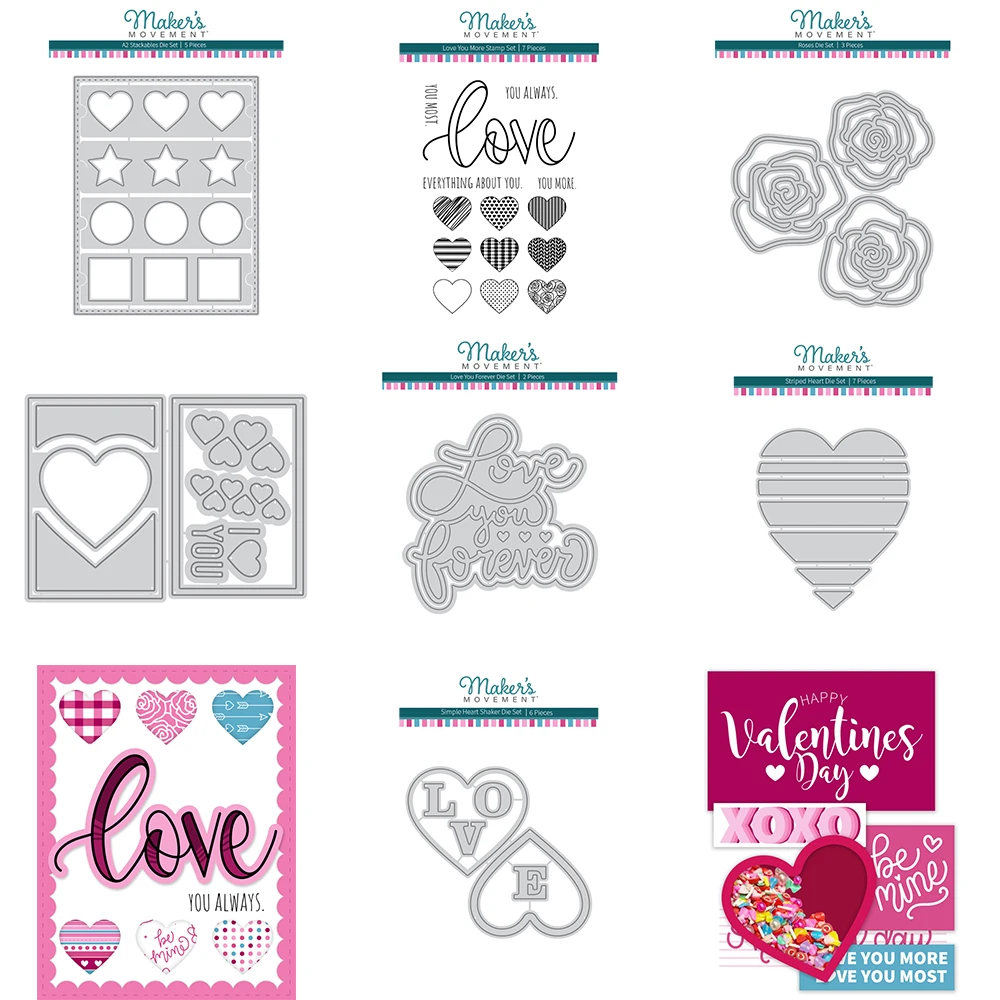 New Arrival Valentines Day Metal Cutting Dies No Stamps For Diy Dies Scrapbooking Paper Card Decoration Embossing Craft Dies
New Arrival Valentines Day Metal Cutting Dies No Stamps For Diy Dies Scrapbooking Paper Card Decoration Embossing Craft Dies