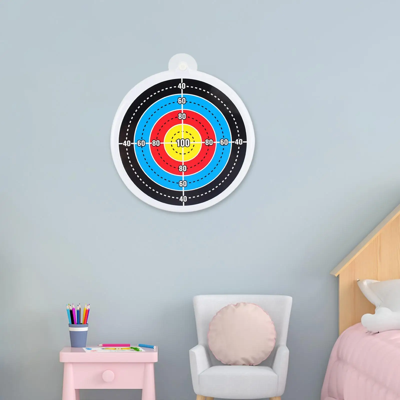 Suction Cup Target Portable Plastic Sports Hanging Shooting Game Target Board for Children Boys Girls Playing Practice Indoor
Suction Cup Target Portable Plastic Sports Hanging Shooting Game Target Board for Children Boys Girls Playing Practice Indoor