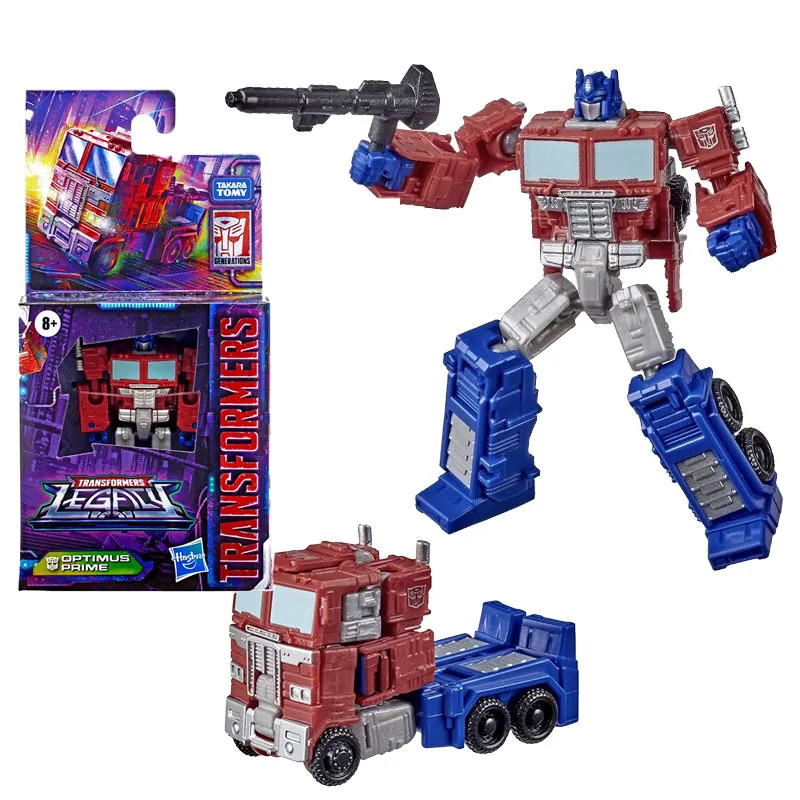 Hasbro Genuine Transformers Toys Legacy Core Cr Grade Optimus Prime Anime Action Figure Deformation Robot Toys for Boy Kids Gift
Hasbro Genuine Transformers Toys Legacy Core Cr Grade Optimus Prime Anime Action Figure Deformation Robot Toys for Boy Kids Gift