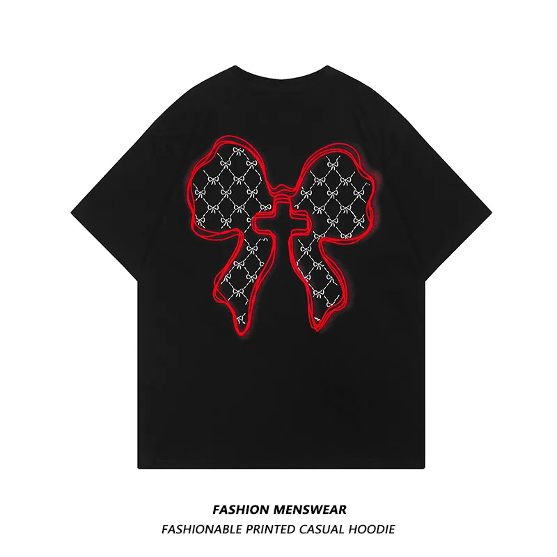 American style fried street fashion printing trend new couples casual T-shirt for men and women in summer 2022
American style fried street fashion printing trend new couples casual T-shirt for men and women in summer 2022