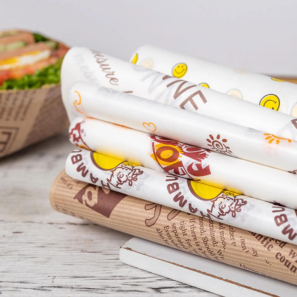 50Pcs 38 X 28 Cm Food Wax Paper Baking Wrappers Oil Paper Packaging For Sandwich Bread Food Kitchen Tool
50Pcs 38 X 28 Cm Food Wax Paper Baking Wrappers Oil Paper Packaging For Sandwich Bread Food Kitchen Tool