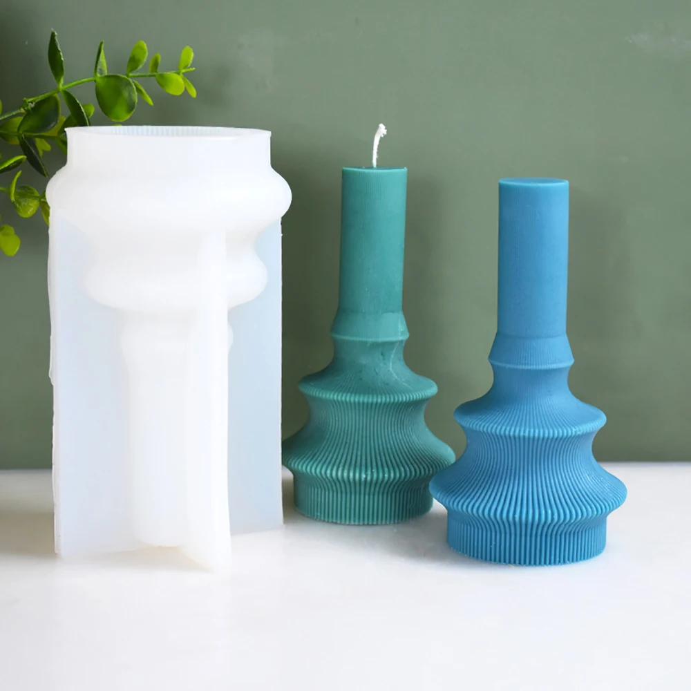 Striped Cylinder Candle Mold DIY Chocolate Cakes Handmade Soap Plaster Resin Silicone Mould Home Decoration Ornaments 2023 New
Striped Cylinder Candle Mold DIY Chocolate Cakes Handmade Soap Plaster Resin Silicone Mould Home Decoration Ornaments 2023 New