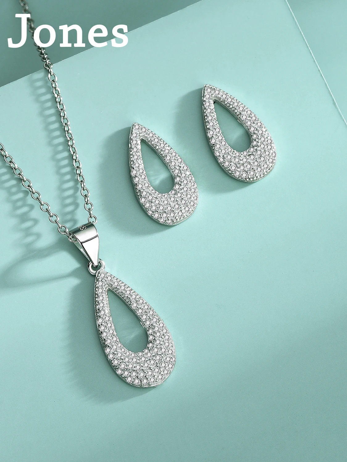 S925 Sterling Silver Drop-Shaped Student Simple European And American Temperament Pendant Necklace Female Jewelry 1 Order
S925 Sterling Silver Drop-Shaped Student Simple European And American Temperament Pendant Necklace Female Jewelry 1 Order