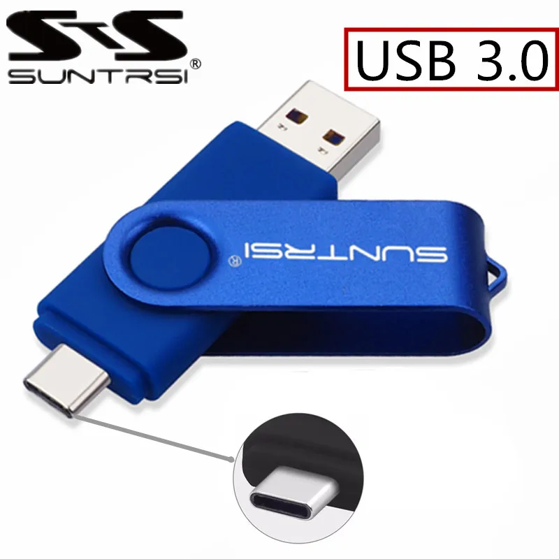 Suntrsi USB Stick 64gb 3.0 Flash Drive 128gb Type C Pen Drive 256GB 16GB Pendrive 32GB for Type-C Device and pc
Suntrsi USB Stick 64gb 3.0 Flash Drive 128gb Type C Pen Drive 256GB 16GB Pendrive 32GB for Type-C Device and pc