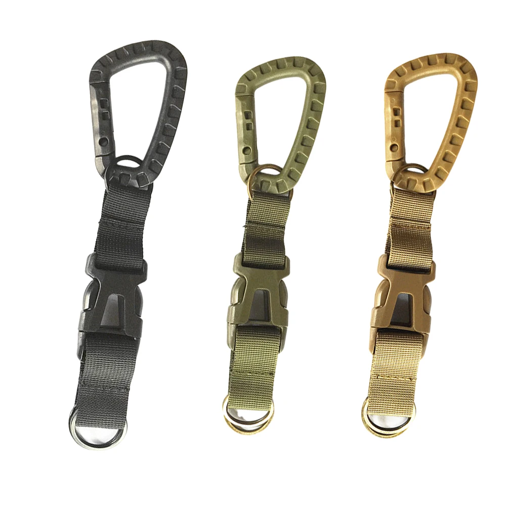 3bags Thickened Adjustable Webbing Keychain For Outdoor Sports Strong Plastic Buckle For Excellent Load-bearing black 1
3bags Thickened Adjustable Webbing Keychain For Outdoor Sports Strong Plastic Buckle For Excellent Load-bearing black 1