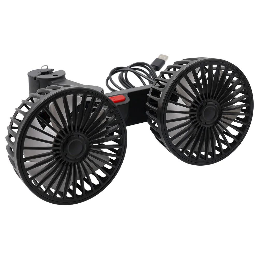 1pc Portable Dual Head Car Fan Vehicle 360° Rotatable Auto Cooling Cooler 12V Car USB Rear Pillow Dual Head Fan Car Accesssorie
1pc Portable Dual Head Car Fan Vehicle 360° Rotatable Auto Cooling Cooler 12V Car USB Rear Pillow Dual Head Fan Car Accesssorie