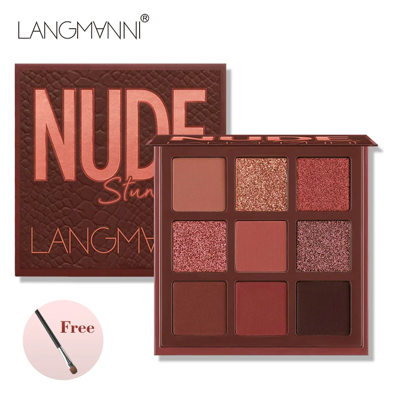 Langmanni 9 Colors Nude Eyeshadow Makeup Palette Matte Lasting Waterproof Non-Flying Powder Makeup Cosmetics Raben
Langmanni 9 Colors Nude Eyeshadow Makeup Palette Matte Lasting Waterproof Non-Flying Powder Makeup Cosmetics Raben