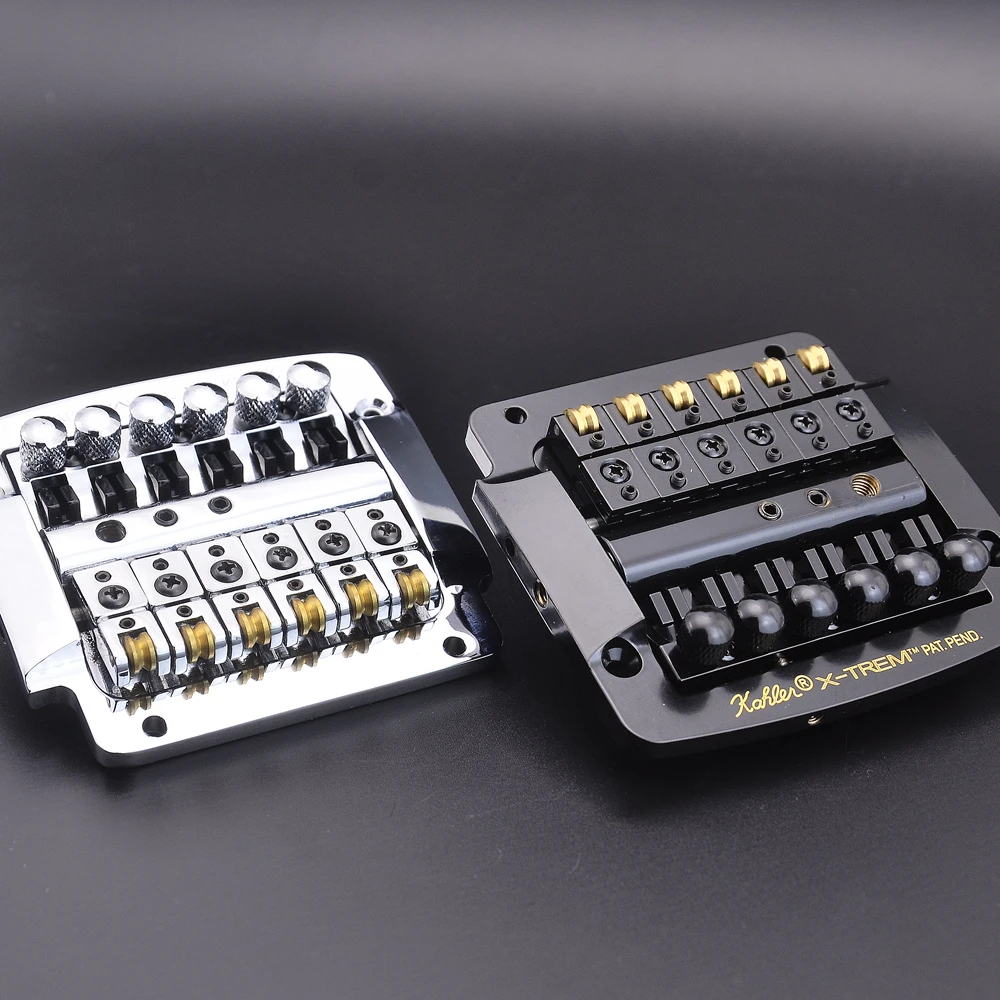 Оригинальный подлинный мост для электрогитары Tremolo System K-ahler из латуни/сплава, 6 струн, 1 комплект
Оригинальный подлинный мост для электрогитары Tremolo System K-ahler из латуни/сплава, 6 струн, 1 комплект