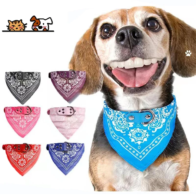 New pet accessories cute adjustable small dog collar puppy pet saliva towel outdoor cat collar printed scarf design dog collar s
New pet accessories cute adjustable small dog collar puppy pet saliva towel outdoor cat collar printed scarf design dog collar s