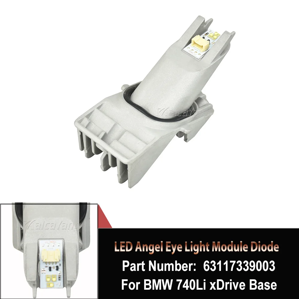 Headlight Angel Eye Light LED Module Diode Insert 63117339003 For 2011-2015 BMW 7' F01 F02 F03 730d 750i 740i
Headlight Angel Eye Light LED Module Diode Insert 63117339003 For 2011-2015 BMW 7' F01 F02 F03 730d 750i 740i
