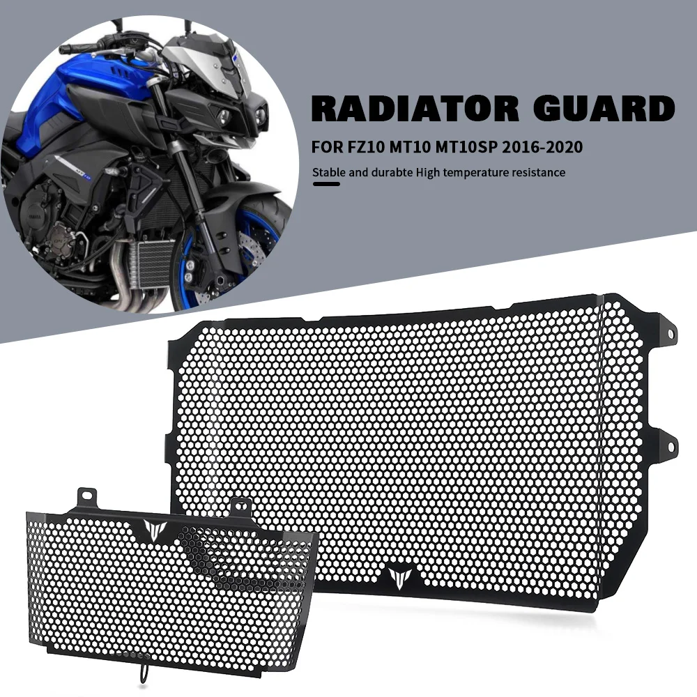 For YAMAHA MT10 Motorcycle Accessories Radiator Guard Cover Protector Grille MT-10 SP 2016-2022 MT 10 FZ10 FZ-10 2016 2017- 2020
For YAMAHA MT10 Motorcycle Accessories Radiator Guard Cover Protector Grille MT-10 SP 2016-2022 MT 10 FZ10 FZ-10 2016 2017- 2020