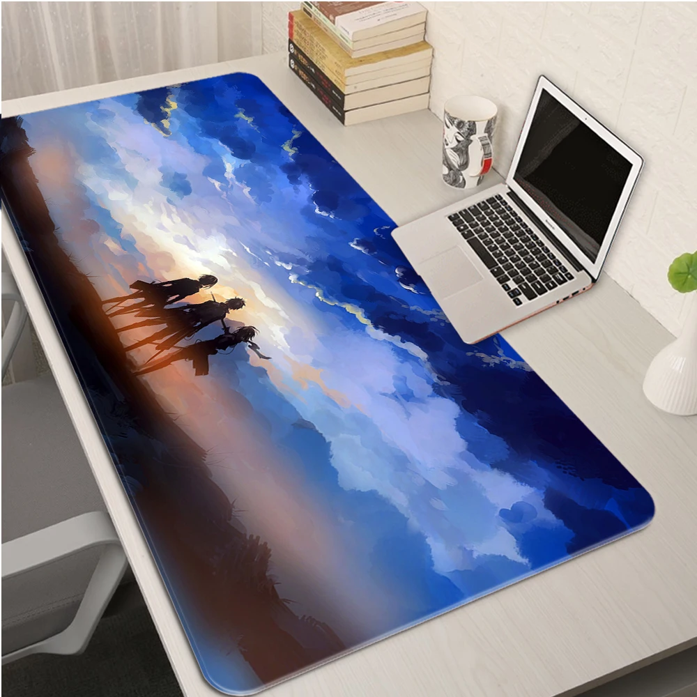 90x40cm Attack on Titan Anime Large Lock Edge Mouse Pad Computer Mousepad XXL Gaming Padmouse Gamer Laptop Keyboard Mouse Mats
90x40cm Attack on Titan Anime Large Lock Edge Mouse Pad Computer Mousepad XXL Gaming Padmouse Gamer Laptop Keyboard Mouse Mats