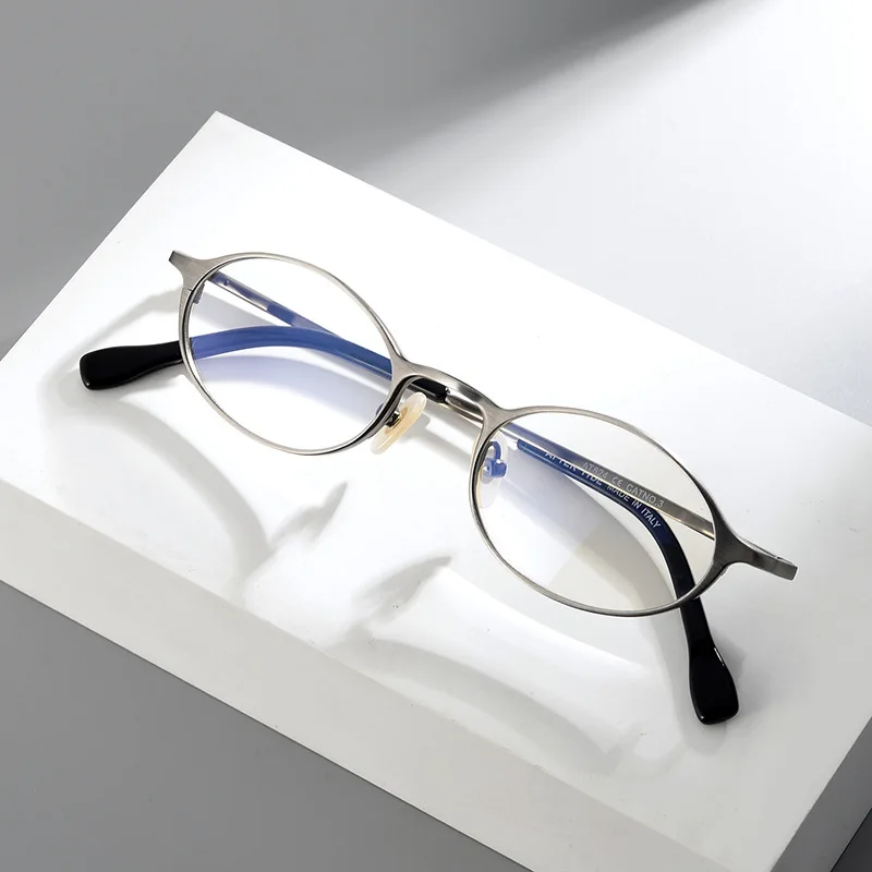 Zerosun Titanium Reading Glasses Male Women Small Oval Eyeglasses Frame Men Unisex Gold Vintage Nerd Narrow Spectacles 0 +100
Zerosun Titanium Reading Glasses Male Women Small Oval Eyeglasses Frame Men Unisex Gold Vintage Nerd Narrow Spectacles 0 +100