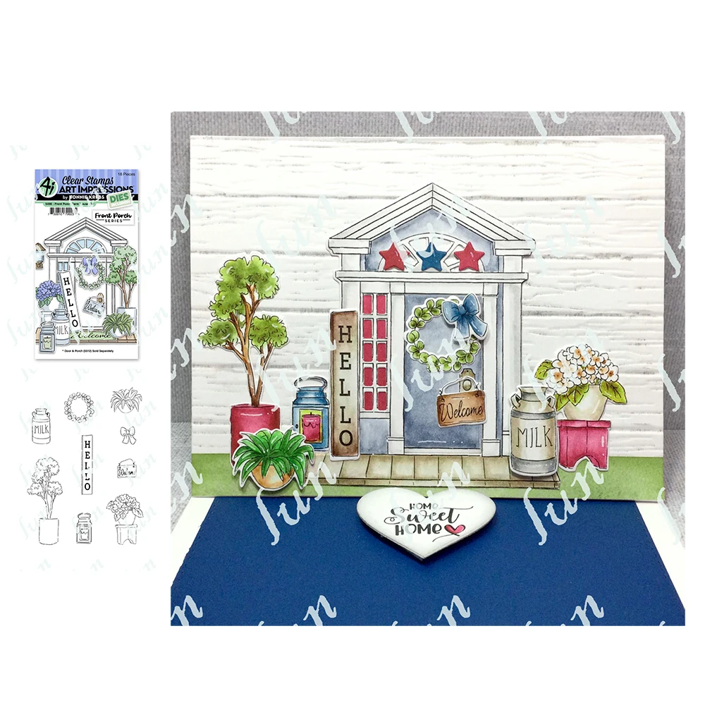 2022 New Spring Front Porch Farm House Set Cut Dies Handmade Diy Scrapbooking Paper Craft Greeting Card Decor Blade Punch Mould 
2022 New Spring Front Porch Farm House Set Cut Dies Handmade Diy Scrapbooking Paper Craft Greeting Card Decor Blade Punch Mould