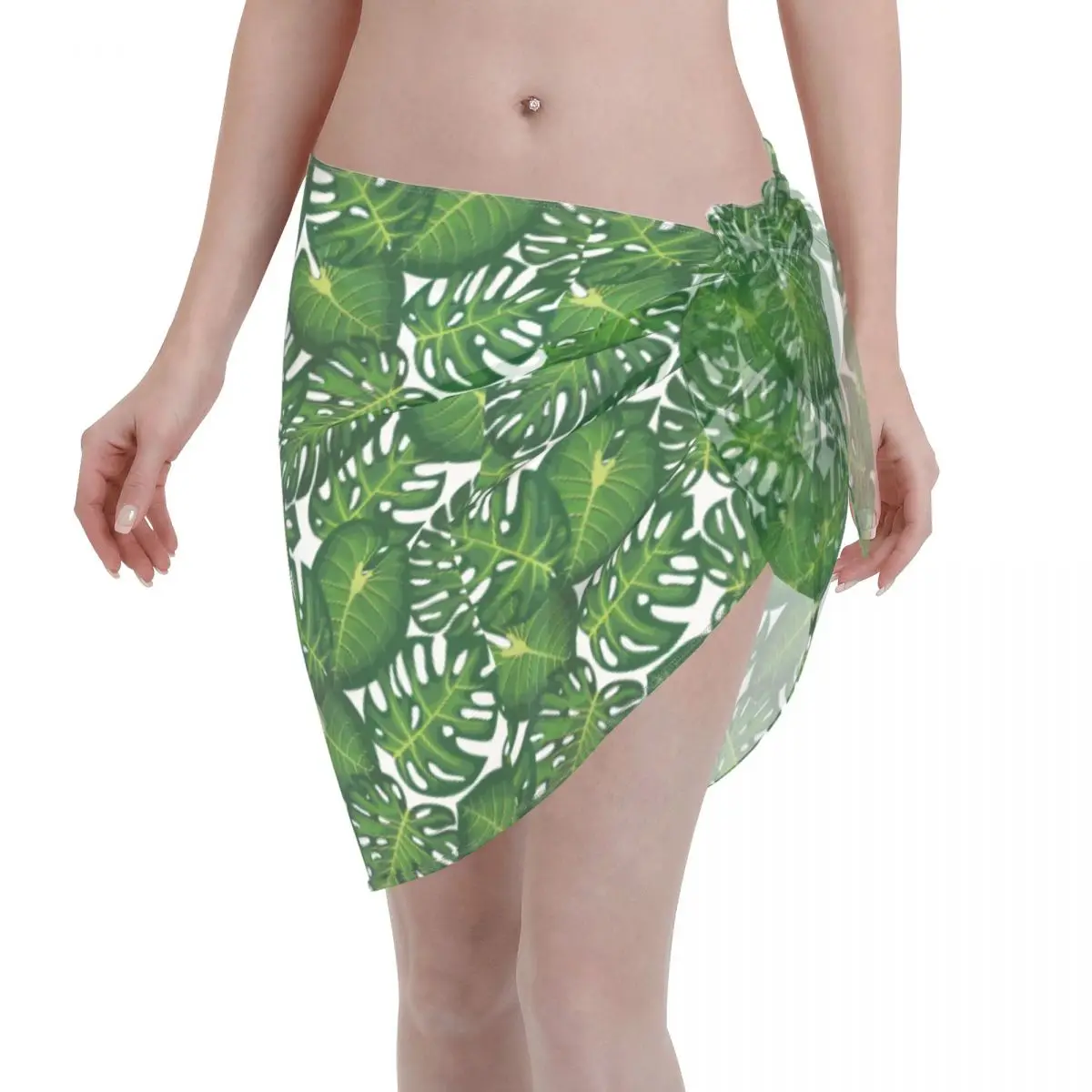 Tropical Leaves Pattern Kaftan Sarong Beach Wear Women Perspective Ladies Skirt Bikini Beach Cover Ups
Tropical Leaves Pattern Kaftan Sarong Beach Wear Women Perspective Ladies Skirt Bikini Beach Cover Ups